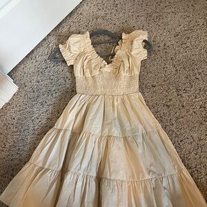 Princess Polly Daniela Mini Dress Beige